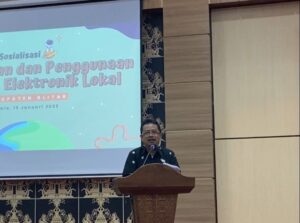 Kepala Diskominfotiksan Buka Sosialisasi Pembuataan dan Penggunaan Katalog Elektronik Etalase Belanja Media